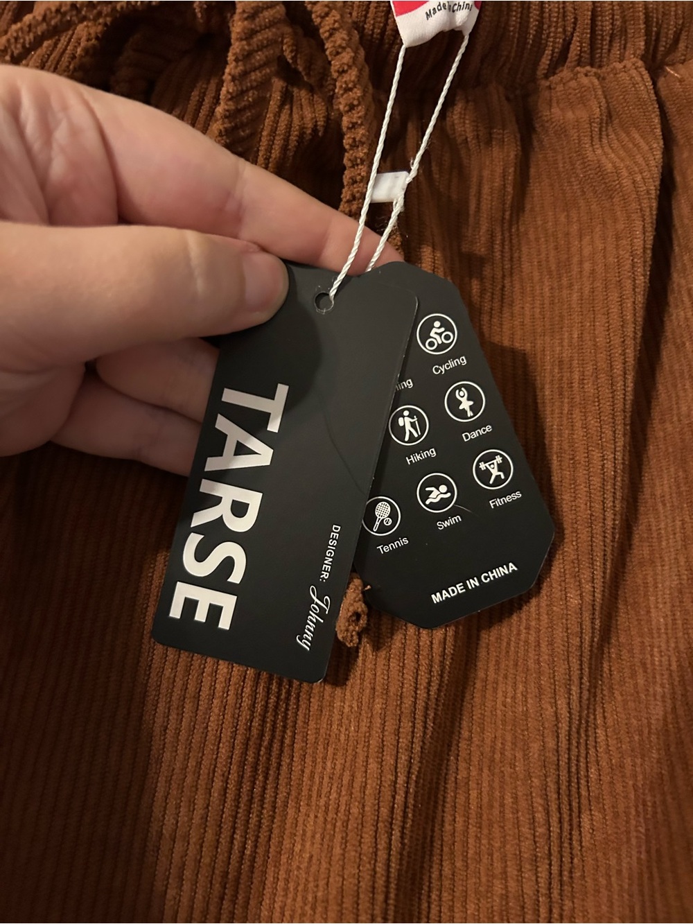 Tarse Corduroy Barrel Pants - Picture 5 of 7